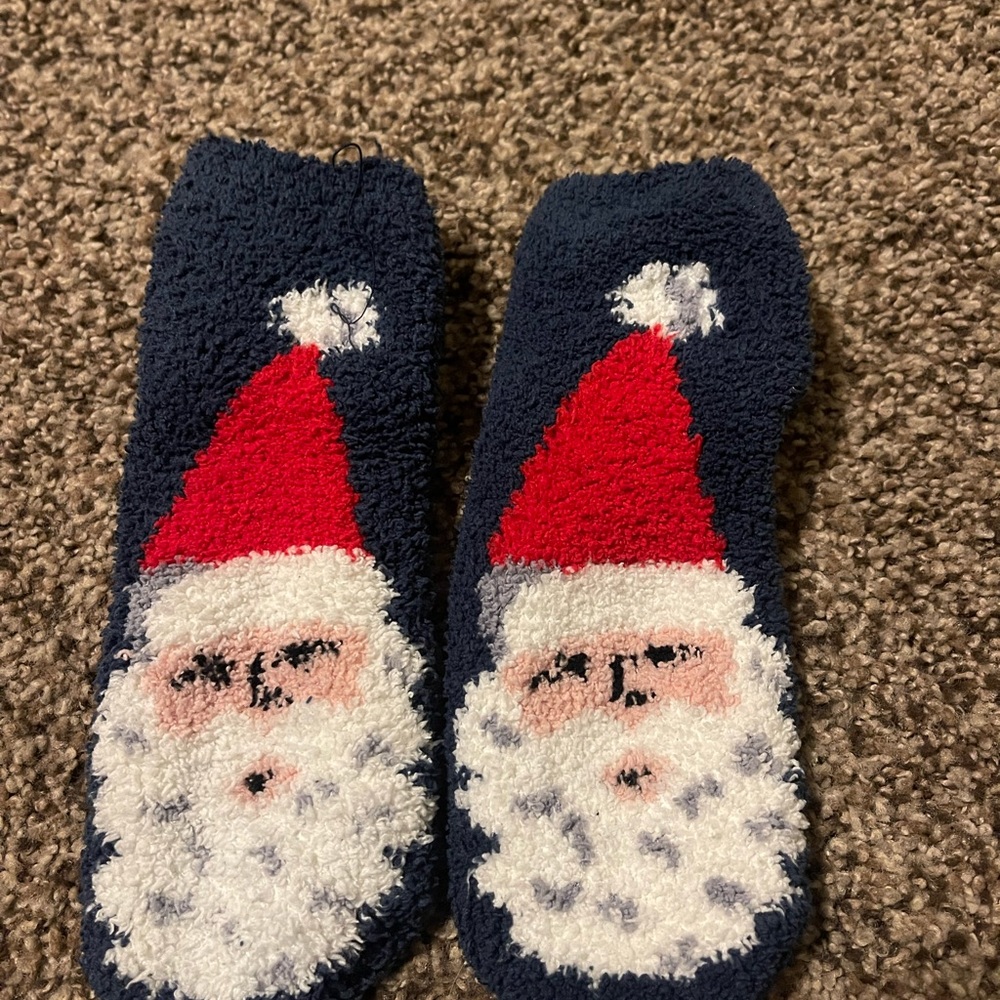 Old Navy Santa Socks